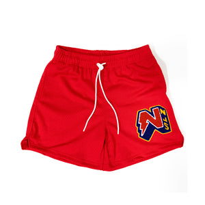 NJS Mesh Shorts - Red