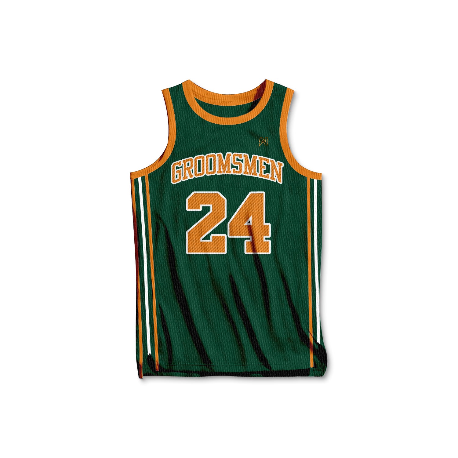 Customizable Hawkins Groomsmen Basketball Jersey - Green – New Jersey Sets